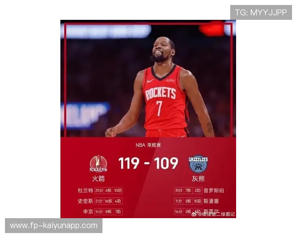 杜兰特低效，火箭仍然大胜灰熊，阿门申京成关键，杜兰特对火箭到底受的什么伤